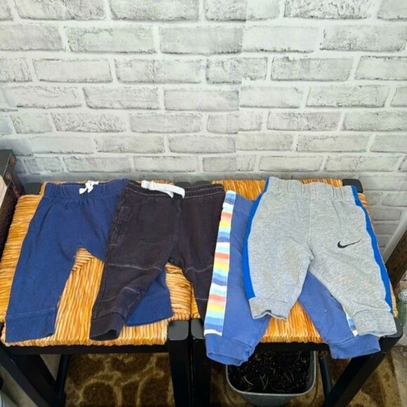 Nike, Carter’s, Llama Sleep Lounge Pants Size 6 Months Baby Bundle Lot Joggers - Picture 1 of 7
